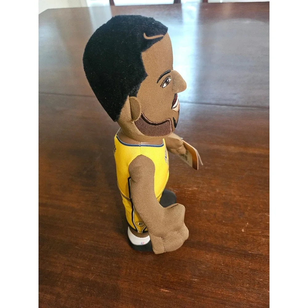 Bleacher Creatures Paul George Plush Figure Men OS Yellow Indiana Pacers NBA 24
